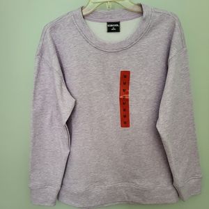 32 Degrees Women Pullover Sweatshirt Heathered Purple Size Medium‎